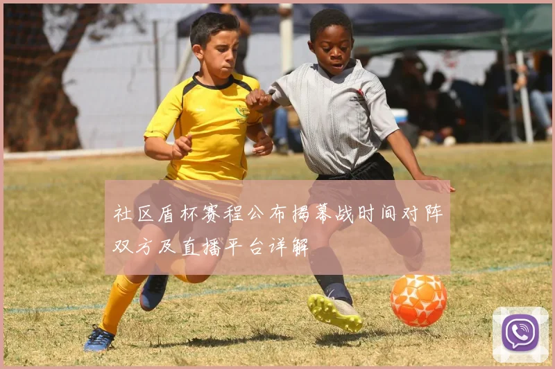 社区盾杯赛程公布揭幕战时间对阵双方及直播平台详解